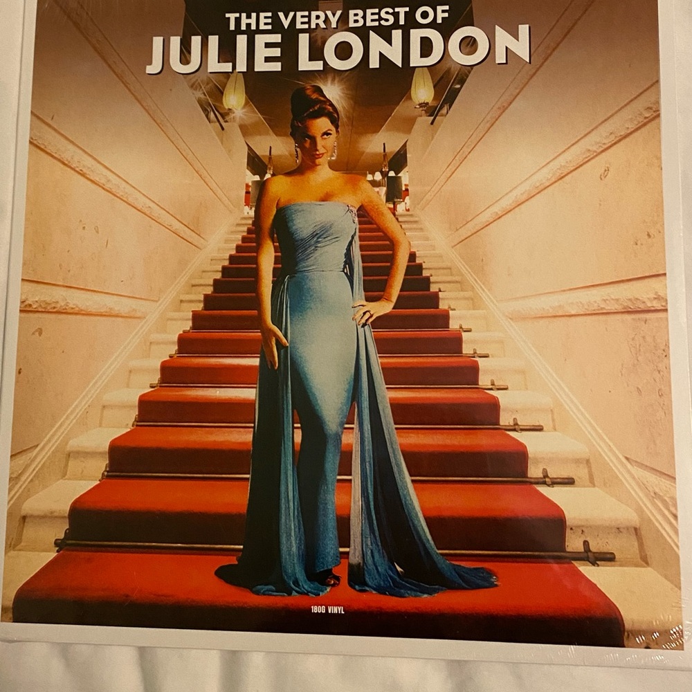 Julie London 180G Vinyl Record Titled The Very Best of Julie London